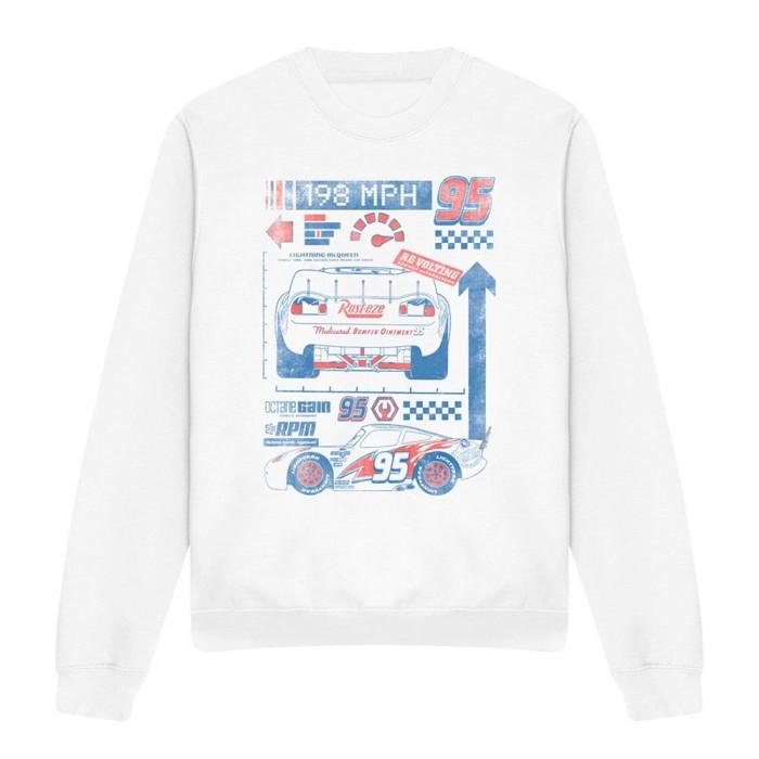 Cars Unisex Adult 198 MPH Lightning McQueen Sweatshirt