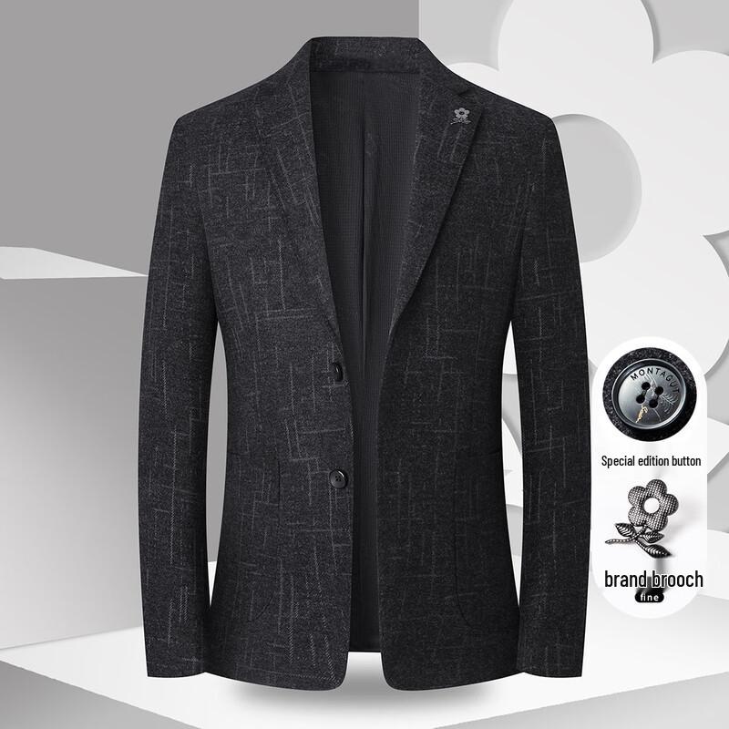 MONTAGUT Men s Business Suit Jacket 46