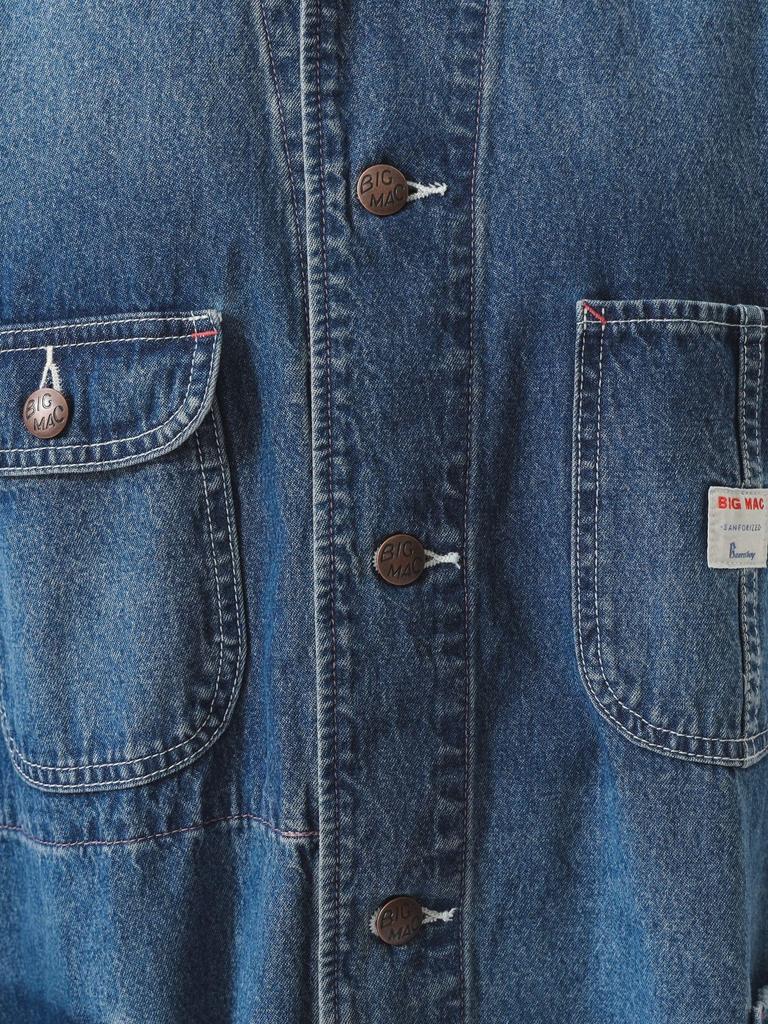 BEAMS BOY Women's BIGMAC Fade Coverall Blouson (Special Order) INDIGO FREE