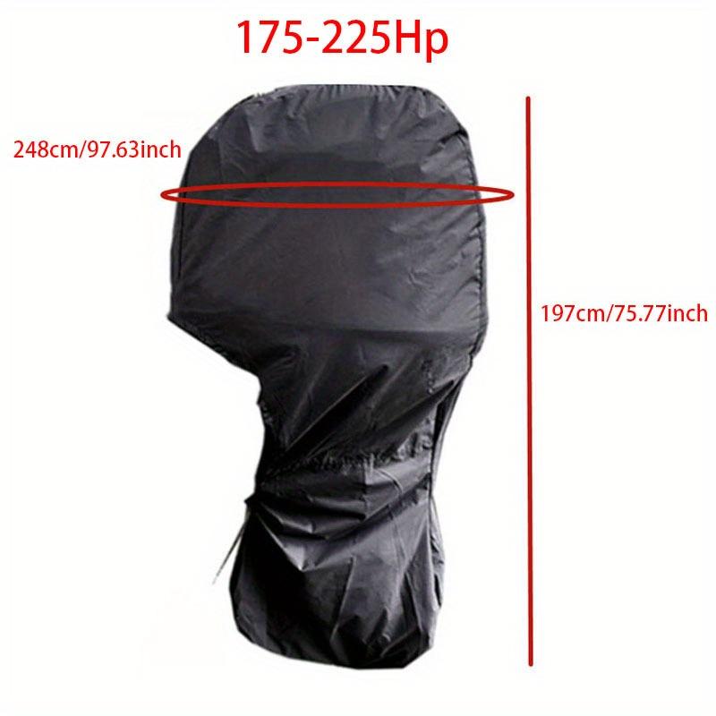Motor Engine Boat Cover Anti Half Outboard UV Oxford Waterproof Protector Dustproof Air Antigores Yacht Marine 420D 6-225HP