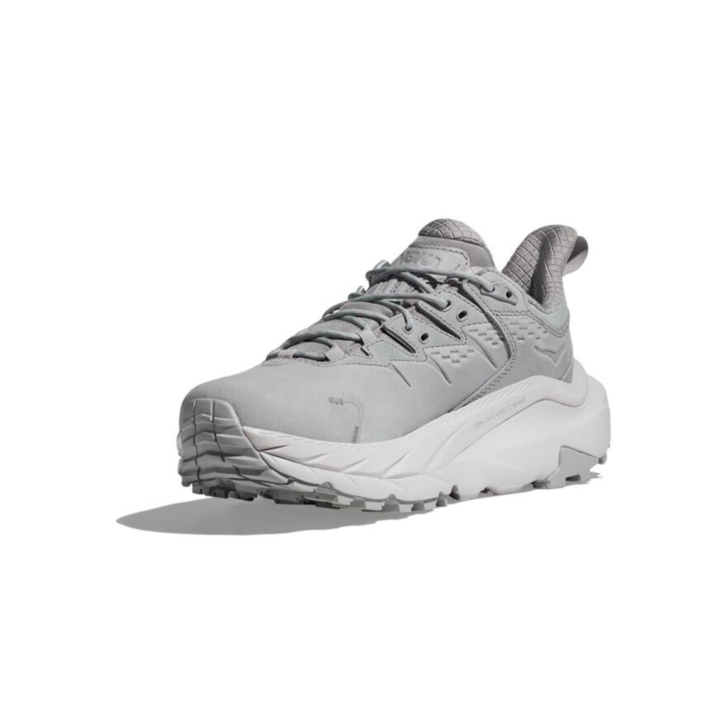 Baskets unisexe HOKA Kaha 2 Low GORE-TEX Harbor Mist gris Nimbus-Cloud 1130530-HMNCL