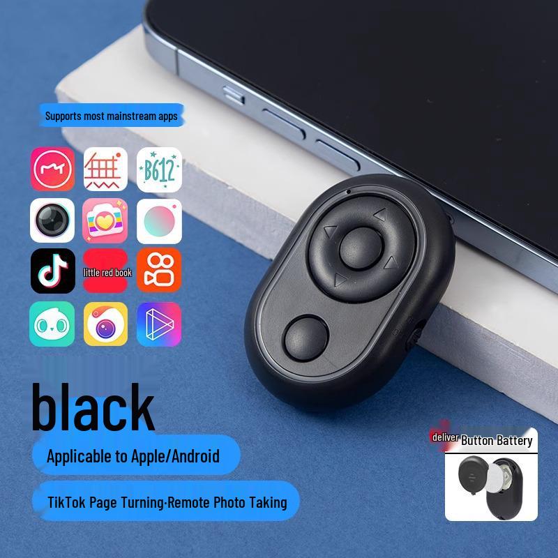 

Универсальный Bluetooth-пульт для фото и видео: Совместимо с Android и Apple