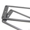 2pcs Plastic Flat Pickup Mounting Ring Frames for Electric Guitar