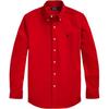 Polo SS22 Camicia a Maniche Lunghe Tinta Unita Uomo camicie Rosso 710767906-005