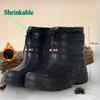 Waterproof Cotton Shoes for Men  To Keep Warm In Winter Waterproof Non-slip and Velvet Thickened High-top Snow Boots,Shoes Are Too Small