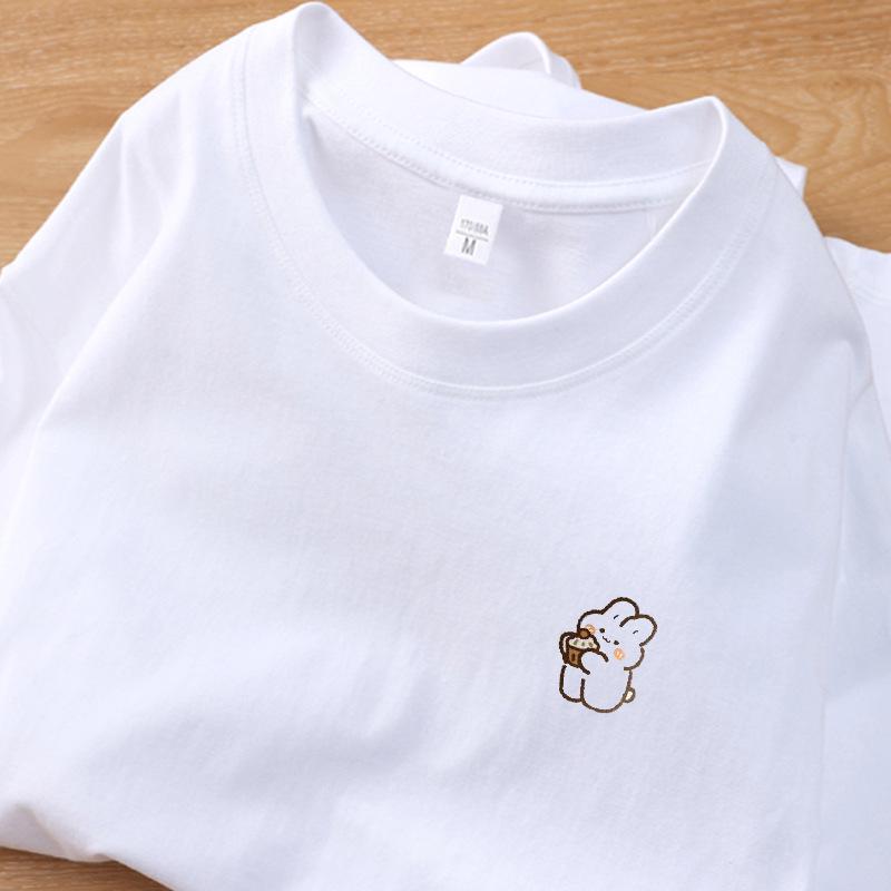 Unisex Trendy Printed Cotton Short Sleeve T-Shirt - Summer Fashion