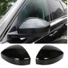 2pcs Carbon Fiber Look Side Rearview Mirror Cap Cover Trim For Land Rover Discovery Sport Range Rover Velar 2016 2017 2018