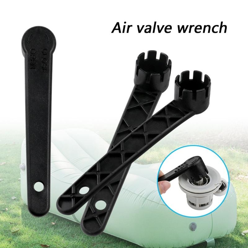 8 Tooth Air Valves Wrench For Inflatable Boats Kayaks Maintenance Tightening Tool Portable Steel Helical Surf Repair