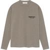 Fear of God Essentials Classic Long-Sleeve Tee Homestead Heather Men Tops Grey 125AS254201F