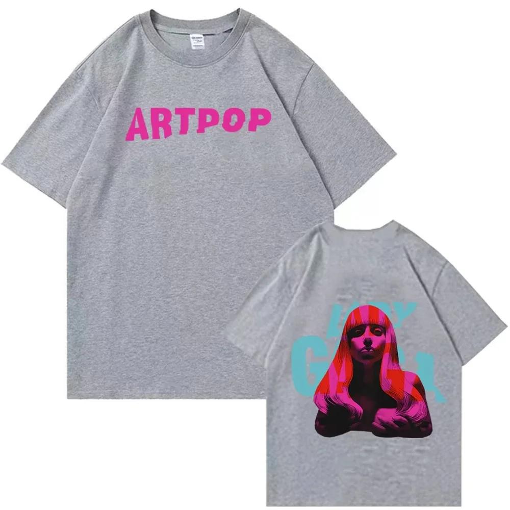 

Lady Gaga The Fame Tshirt Unisex Women Harajuku Oneck Summer Casual Shirt 4XL