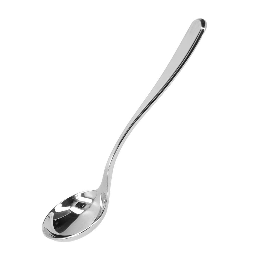Coffee Cupping Spoon Stainless Steel Milk Foam Dessert Cake Ice Crm Spoon