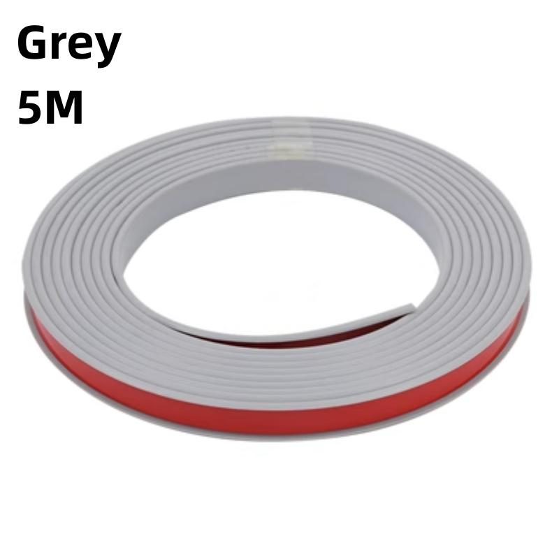 5M New U-shaped Edge Banding Cabinet Desktop Edge Banding Decorative Strip TPE Wood Furniture Protector Cover Home Decoration
