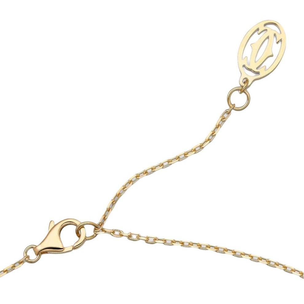 Cartier Série DAmour Collier Délicat à Couches en Or 18 Carats Diamant Collier Femme B7215800