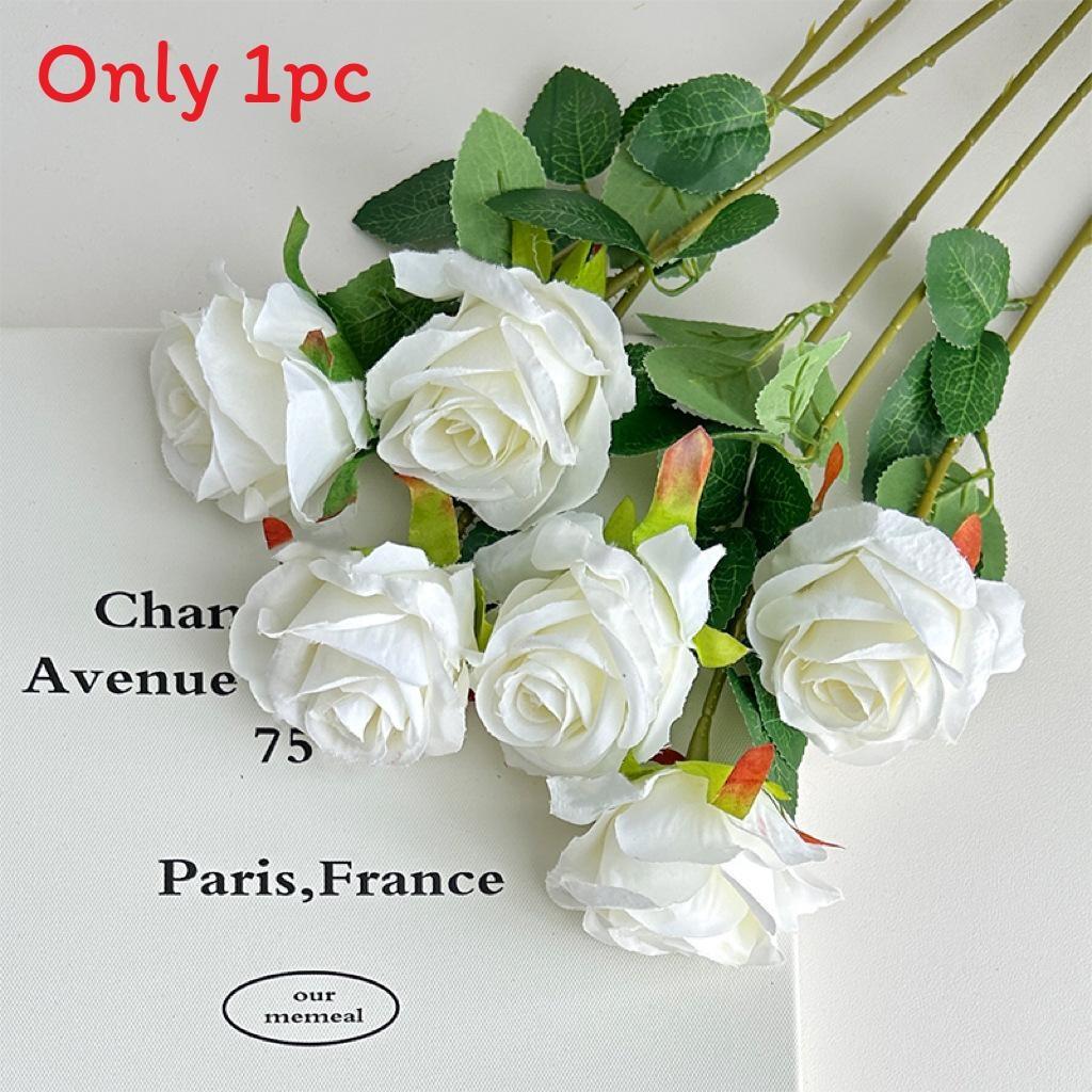 Elegant Artificial Silk Roses For Wedding Centerpieces And Home Styling