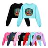 Kids Girls 99 Nights In the Forest Printed Casual Long Sleeves Round Neck Sweatshirt Top