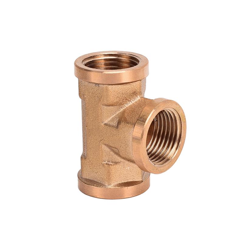 Taizhu Copper Internal Thread Tee Plumbing Fitting
