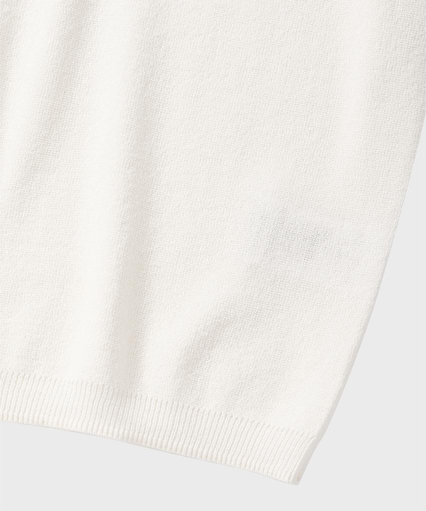 NONBLANK Raglan Hs Knit_Ivory/Brown