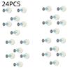 3/6pcs No Drill Magnetic Remote Holder - Wall Mount for TV/AC/DVD Remotes White Space-Saving Design Cup Holders 5