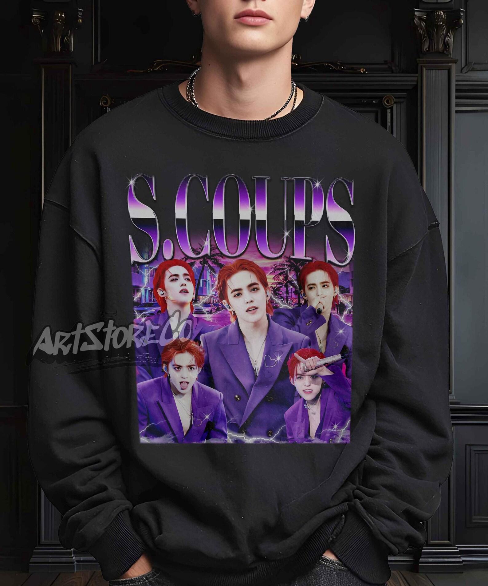 Scoups Shirt, kpop concert apparel 3XL
