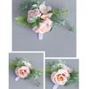 Trend Wrist Corsage with Artificial Rose for Create Beautiful Wedding Decors
