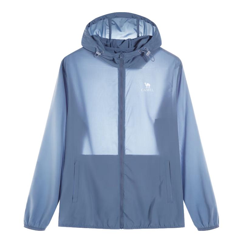 CAMEL Men's Ice Silk UPF50+ Sun Protection Hooded Jacket