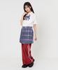 WEGO School Line Track Tracksuit for Students and High School Size Wine Women's Pants, Pants, Jersey, Students, F,