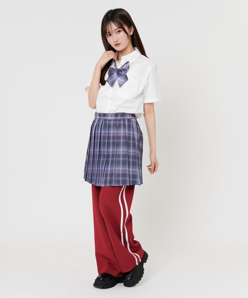 WEGO School Line Track Tracksuit for Students and High School Size Wine Women's Pants, Pants, Jersey, Students, F,