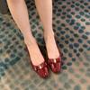 Fashion Women Square Toe Heeled Shoes New Marie Janes Shoes Trend Chunky Sandals 2025 Sexy Summer New Party Woman Pumps Zapatillas Mujer