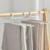 5 in 1 Stainless Steel Pants Rack Wardrobe Storage Adjustable Magic Trouser Hangers Multifunction Towel Shelves Closet Organizer