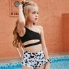 Girls Printed Swimsuit Set Children's Split Swimsuit
