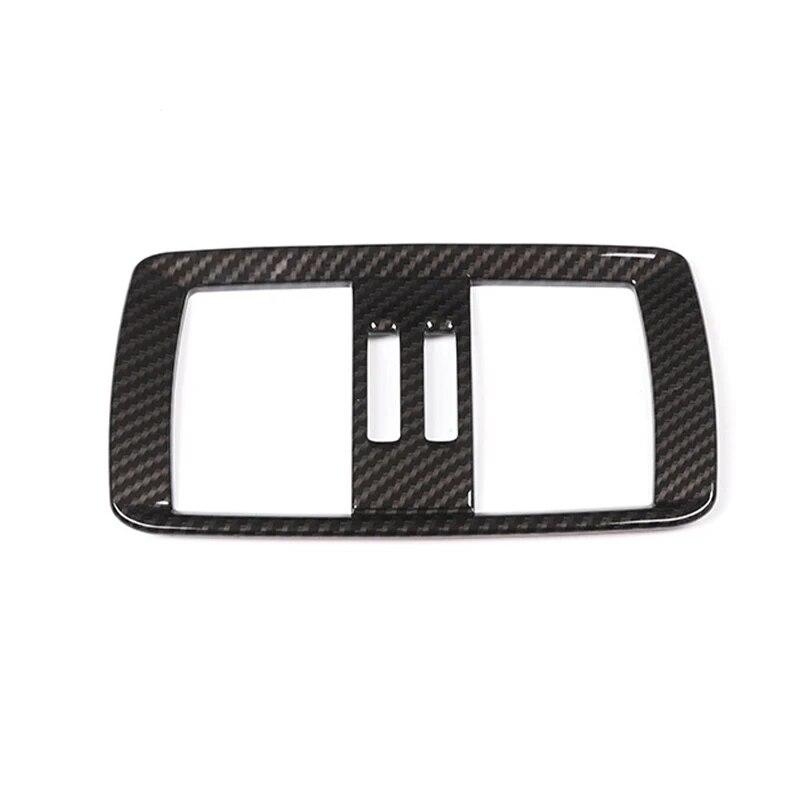Autocolant pentru cadru de ieșire de aer condiționat din spate pentru mașină Decorare ABS Accesorii auto pentru BMW X3 F25 X4 F26 xDrive20i 28i 35i 2011-17