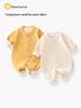 Plush Thermal Jumpsuit: Cozy One-Piece Suit for Babies – Keeps Boys and Girls Warm In Autumn and Winter