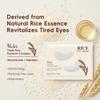 Rice Extract Gel Eye Pads, 10 Pairs Soothing Under Eye Mask for Daily Use - Helps Refresh Puffy Eyes and Diminished Look
