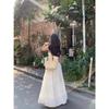 Elegant 2026 French Slimming Summer Dress: Sleeveless, Waist-Cinched, Trendy Design