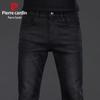 Pierre Cardin Men's Space Silk Straight-Fit Jeans