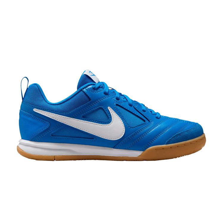 

Nike Gato GS Photo Blue Gum Kids Sneakers Gum-Yellow White HV9596-400 37.5
