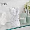 Healing Style Soft Furnishing 3D Printed Mermaid Conch Storage Ornament, Mini Decorative Modern Minimalist Plant Pot Flowerpot, Creative Desktop