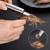 Stainless Steel Shrimp Peeler Multifunctional Shrimp Line Remover Manual Fruit Jujube Corer Lobster Sheller Peeler Seafood Tool