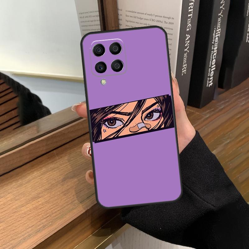 

Pop art Anime Girl Aesthetic For Samsung Galaxy M13 M23 M33 M53 M21 M31 M51 M30s M20 M12 M32 M52 M14 M34 M54 Phone Case Samsung M33