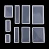 11Set Rectangle / square Silica gel Casting Epoxy Resin Jewelry