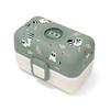 Lunch Box Enfant - MONBENTO - 3 Compartiments - Sans BPA - MB Tresor Raccoon