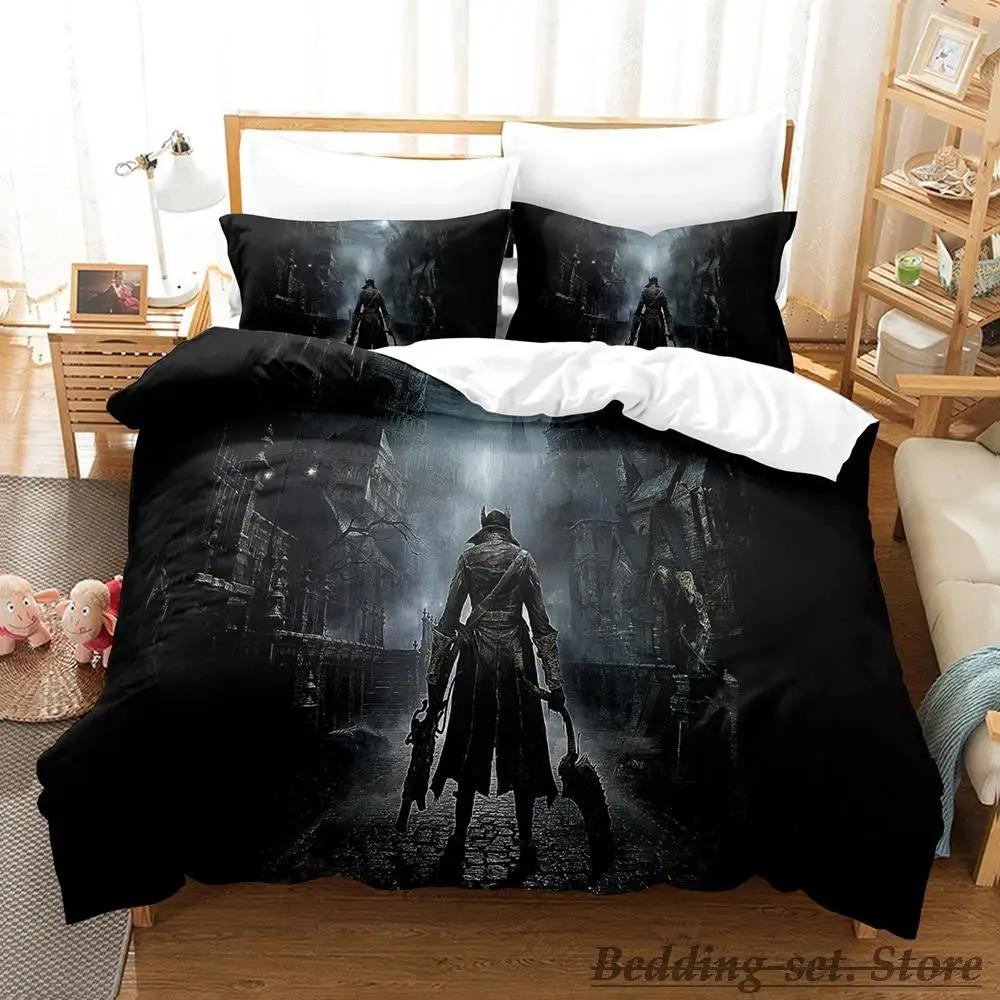

Новый комплект постельного белья Bloodborne Lady Single Twin Full Queen King Size Bed Set Adult Kids Bedroom Duvetcover Sets Anime Game EU SuperKing 260x220
