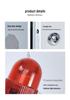 Solar-Powered Alarm & Voice Broadcast Device with Microwave Infrared Sensor for Fire Prevention