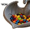 3D Printed Dragon Tray Storage Box, Modern Desk Organizer for Keys Jewelry Creative Box Candy, Flying Figurine Home Office, Collectible Decor