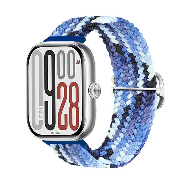 Braided Nylon Strap for Xiaomi Mi Band 9/8 Pro Breathable Comfortable Accessories Replaceable Wristband Redmi Watch 4/5 correa