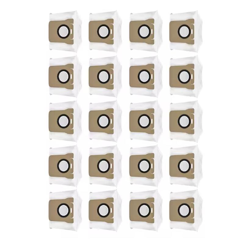 

A78E-Сменные пылесборники 20 шт. для пылесосов Xiaomi X20 Max/X20 Pro/D109GL/D102GL