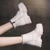 Thick-Soled Platform Hidden Heel Anime High Heels - Spring/Autumn Women's Shoes for Slim Feet; Martin Boots Style
