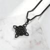 Trendy Crucifix Necklace Pendant Neck Chain Gift For Men With Chinese Artistic Touch In Multiple Metallic Finishes