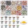 Rhinestones Rondelle Spacer Beads Delicate Rondelle Beads with Sparkling Crystals for Elegant Jewelry Creations