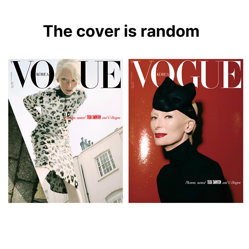 [PRE-ORDER] G-Dragon TILDA SWINTON VOGUE Korea June 2026 Magazine Cover Select